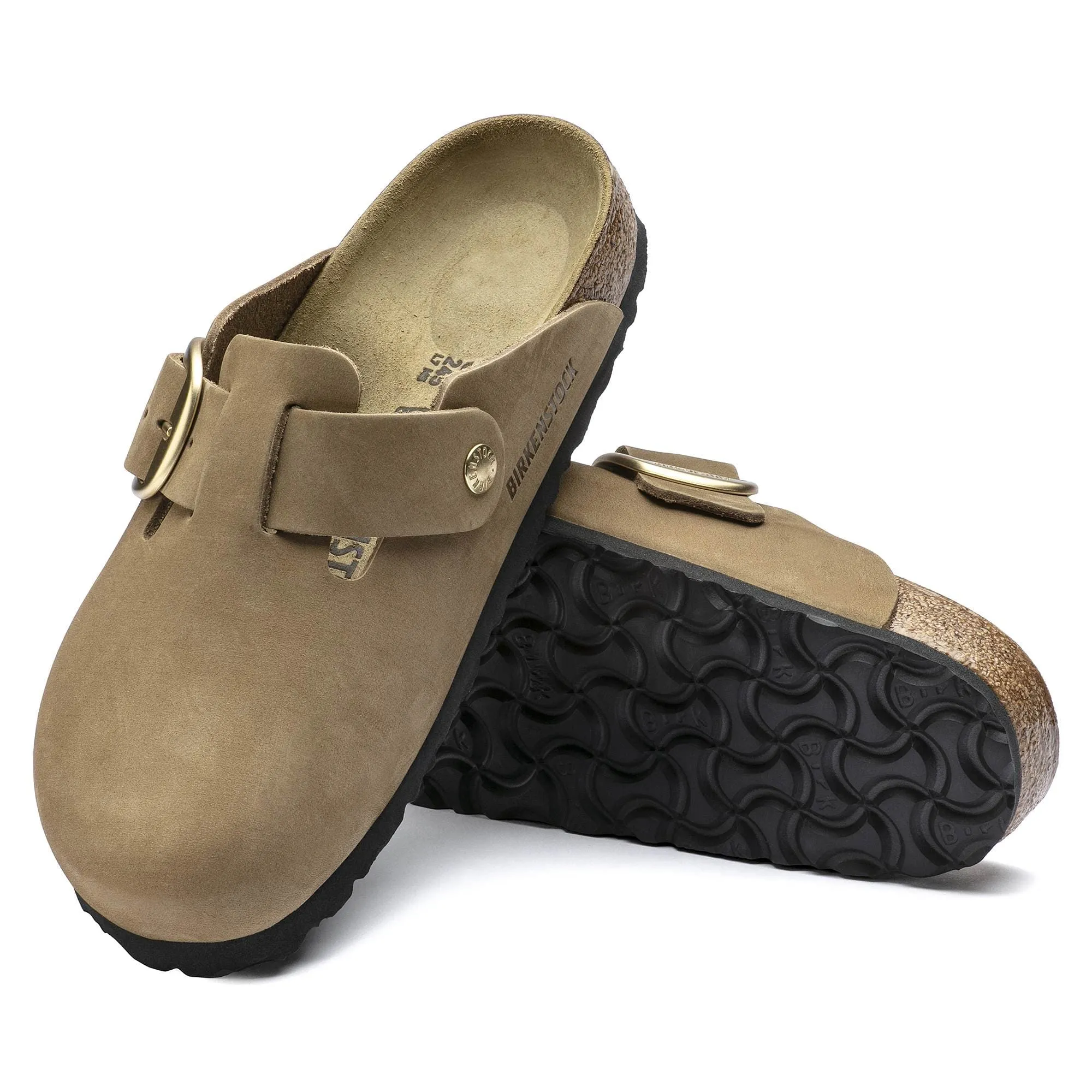 Boston Big Buckle Nubuck Leather