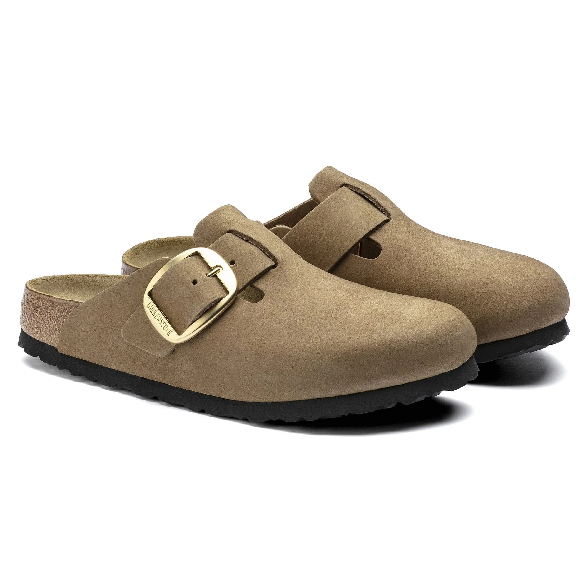 Boston Big Buckle Nubuck Leather