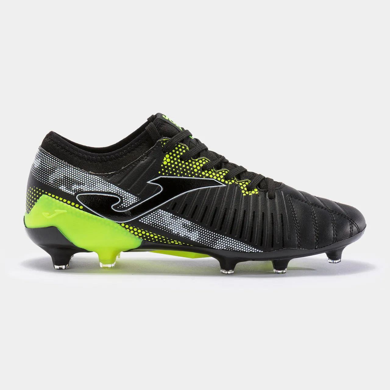 Joma Propulsion Cup FG - Black/Lemon Fluor/White