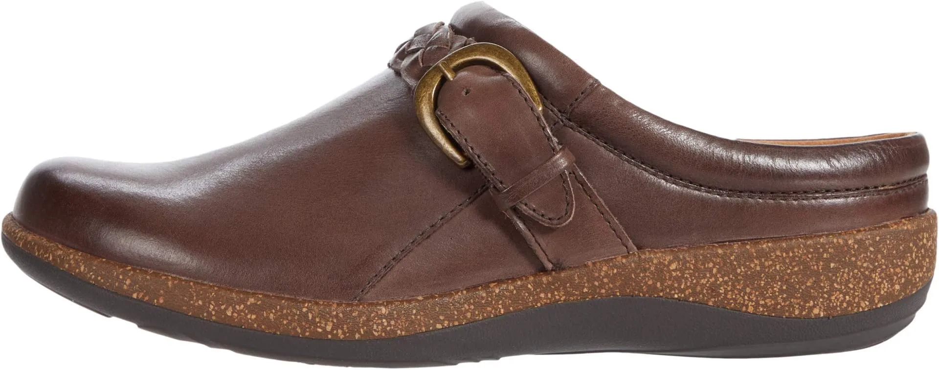 Libby Aetrex clogs, brown